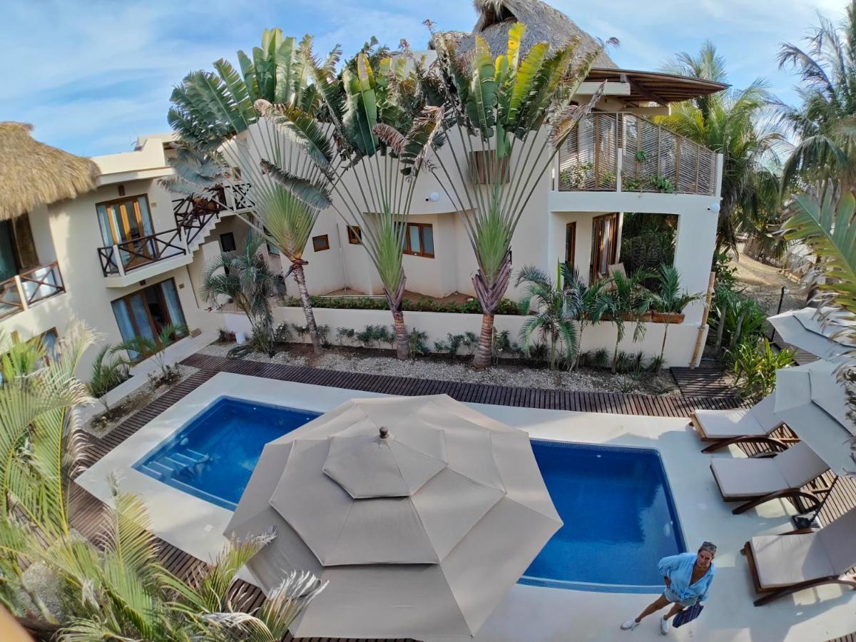 Casa Kuaa Hotel Brisas de Zicatela Bagian luar foto