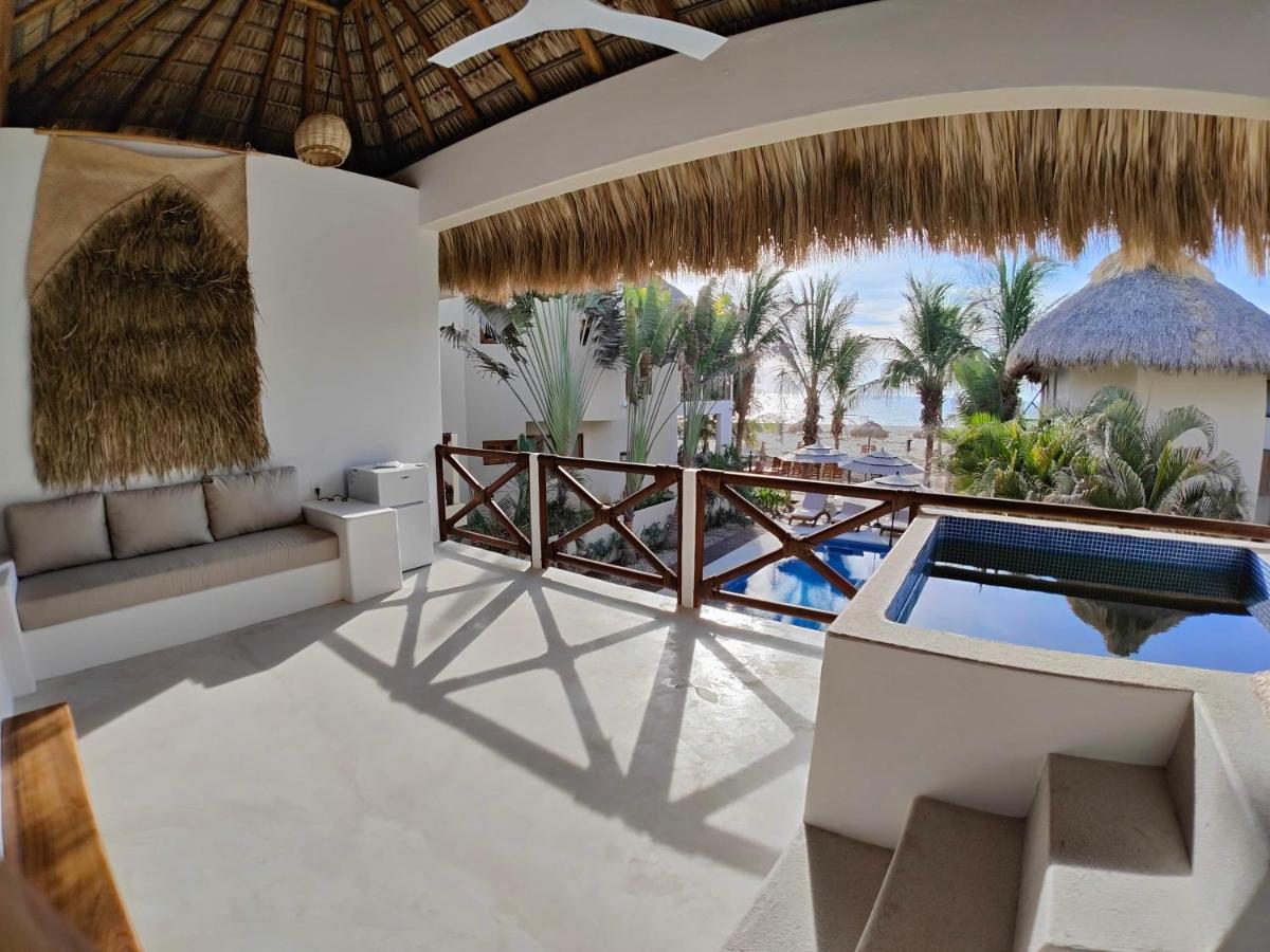 Casa Kuaa Hotel Brisas de Zicatela Bagian luar foto